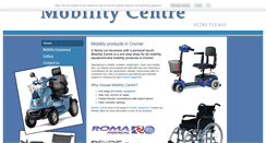 Desktop Screenshot of mobilitycentre-cromer.co.uk